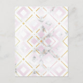 カメリアの幾何学模様4 ポストカード (正面)