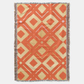 カメリアの幾何学模様6 スローブランケット (正面縦)