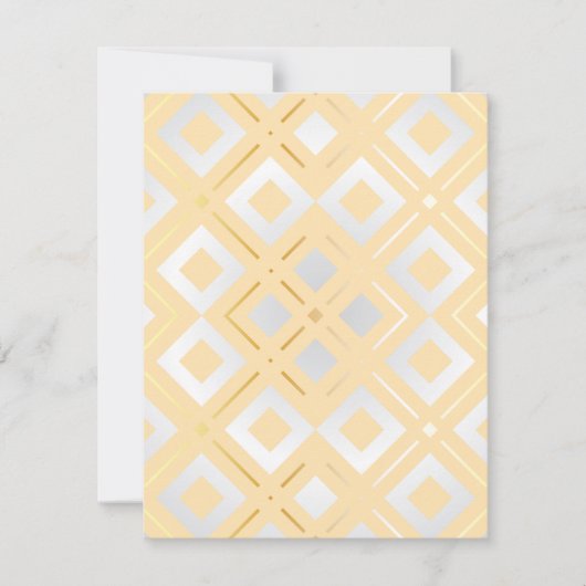 カメリアの幾何学模様8 ノートカード (正面)