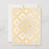 カメリアの幾何学模様8 ノートカード (裏面)