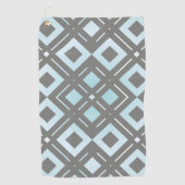 カメリアの幾何学模様9 ゴルフタオル (正面)