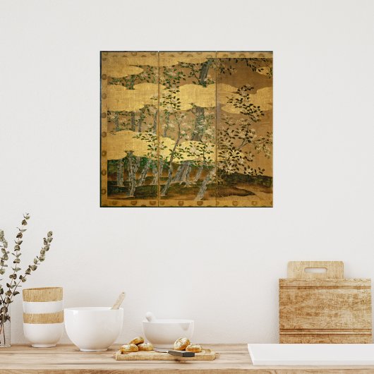 カメリアの花 ポスター (キッチン)