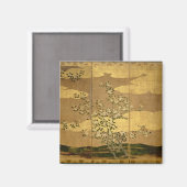 カメリアの花 マグネット (正面/裏面)