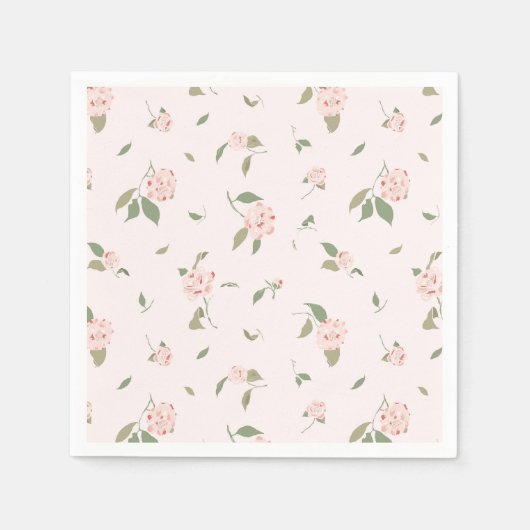 カメリアガーデン スタンダードカクテルナプキン (正面)