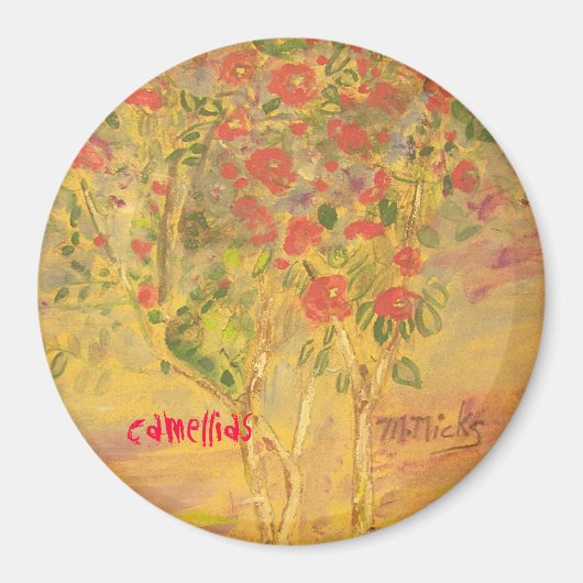 カメリアスケッチ マグネット (正面)