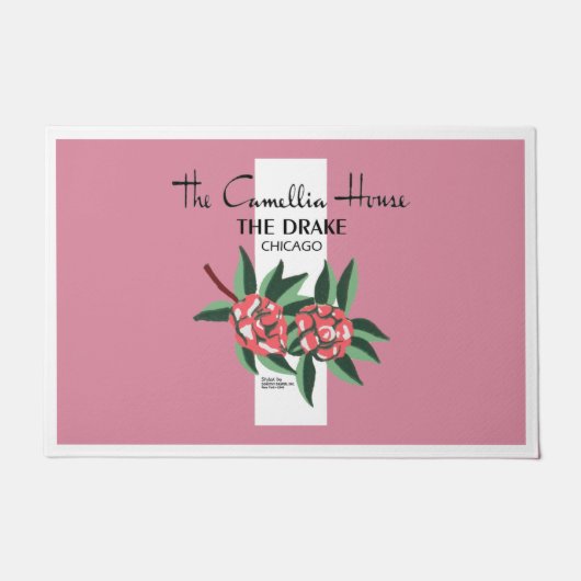 カメリアハウス、ドレイクホテル、シカゴ;1940-1977 ドアマット (正面)