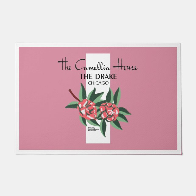 カメリアハウス、ドレイクホテル、シカゴ；1940-1977 ドアマット (正面)