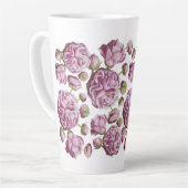 カメリアバラガーデンフラワーズ カフェラテマグ (左アングル)