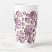 カメリアバラガーデンフラワーズ カフェラテマグ (正面)