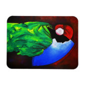 カメリアバラ2008 マグネット (横)