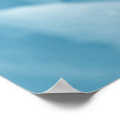 カメリアワールプールプリント ポスター (角)