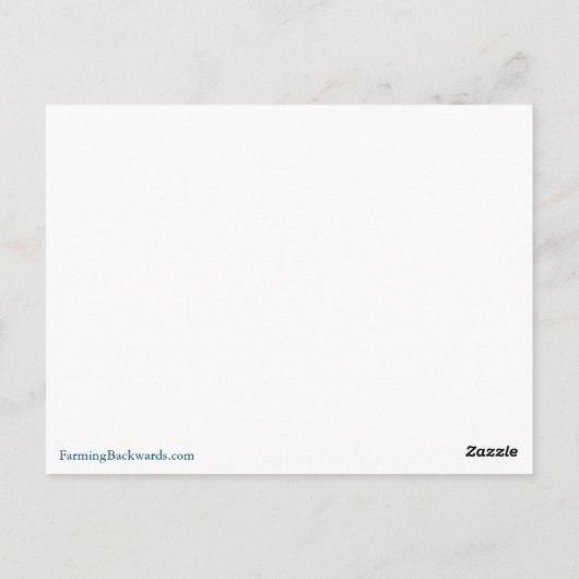 カメリア ポストカード (裏面)