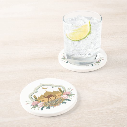 カメルアンドモスク調和 コースター (側面)