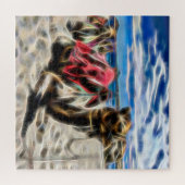 カメルイン抽象芸術パズル ジグソーパズル (横)