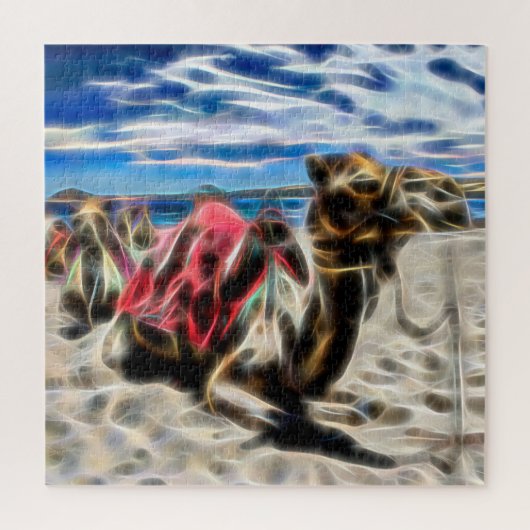 カメルイン抽象芸術パズル ジグソーパズル (縦)