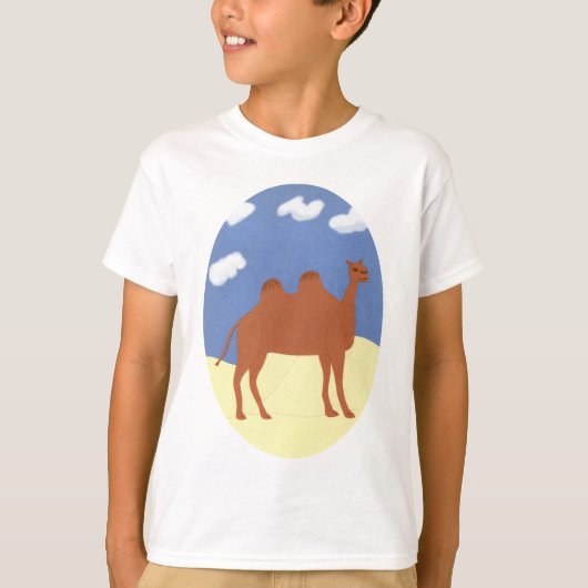 カメルオお洒落ンデザートデュネス Tシャツ (正面)