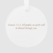 カメルオーナメント オーナメント (裏面)