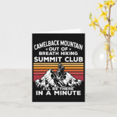 カメルバック山息のハイキングサミット私はl カード (黄色い花)