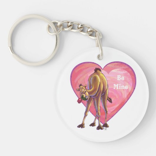 カメルバレンタインデー キーホルダー (正面)