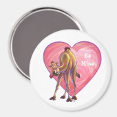 カメルバレンタインデー マグネット (正面/裏面)