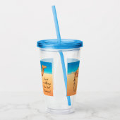 カメルフラージュ アクリルタンブラー (左)