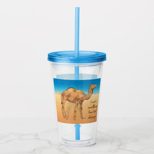 カメルフラージュ アクリルタンブラー (正面)