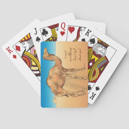 カメルフラージュ トランプ (裏面)