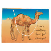 カメルフラージュ ラージペーパーバッグ (裏面)