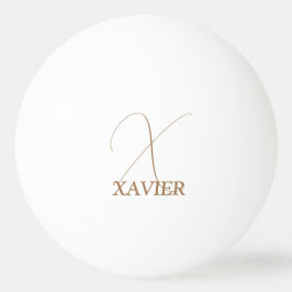 カメルブラウンモノグラムのピンポンボール 卓球ボール
