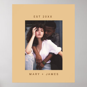 カメルミニマルカスタムリスト文字 ポスター