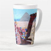 カメルライドinギザラテマグカップ カフェラテマグ (右アングル)