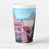 カメルライドinギザラテマグカップ カフェラテマグ (正面)