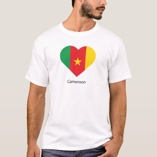 カメルーンが大好き Tシャツ (正面)