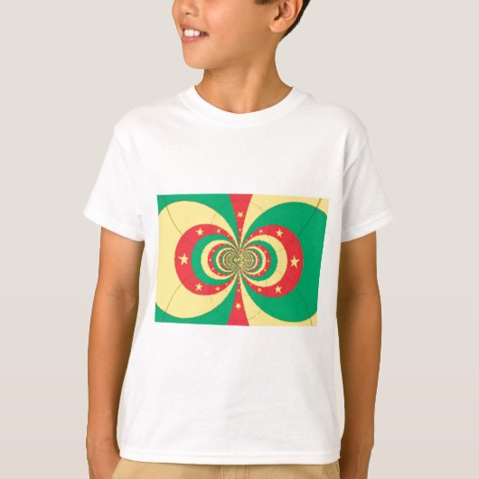 カメルーンが好きです Tシャツ (正面)