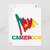 カメルーンのグッズ ポストカード (正面/裏面)