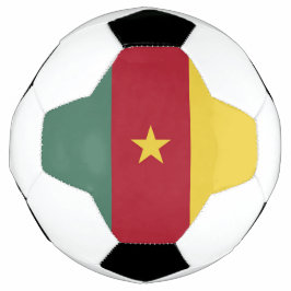 カメルーンの旗 サッカーボール
