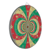 カメルーンの精神：不屈のライオンズ ダーツボード (正面左)