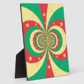 カメルーンの精神:不屈のライオンズ フォトプラーク (側面)