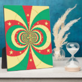 カメルーンの精神:不屈のライオンズ フォトプラーク (側面)