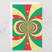 カメルーンの精神：不屈のライオンズ 便箋 (正面/裏面)