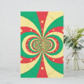 カメルーンの精神：不屈のライオンズ 便箋 (スタンド正面)