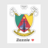 カメルーンの紋章 シール (シート)