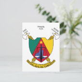 カメルーンコートオブアームズCM ポストカード (スタンド正面)