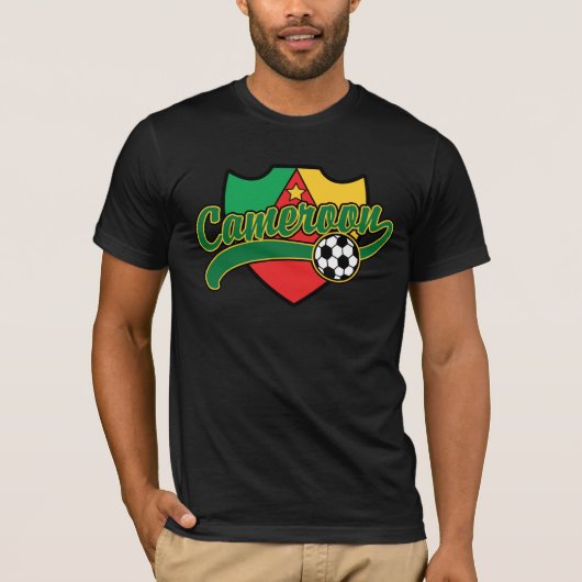 カメルーンサッカー Tシャツ (正面)