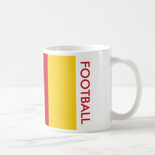 カメルーンフットボール コーヒーマグカップ (右)