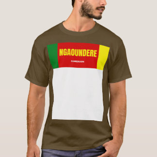 カメルーン国旗の色 Tシャツ