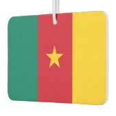 カメルーン国旗を持つカーエアーフレッシュナー カーエアーフレッシュナー (左)