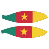 カメルーン国旗を持つフルサイズバスケットボール バスケットボール (パネル)