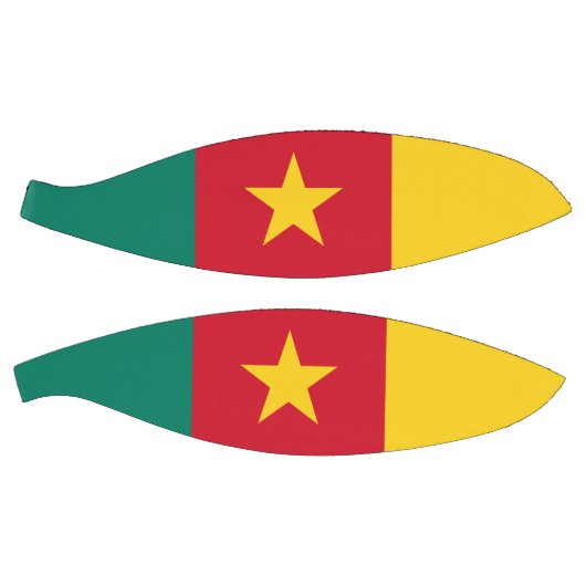 カメルーン国旗を持つフルサイズバスケットボール バスケットボール (パネル)