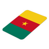 カメルーン国旗を持つ柔軟なフォトマグネット マグネット (左側)